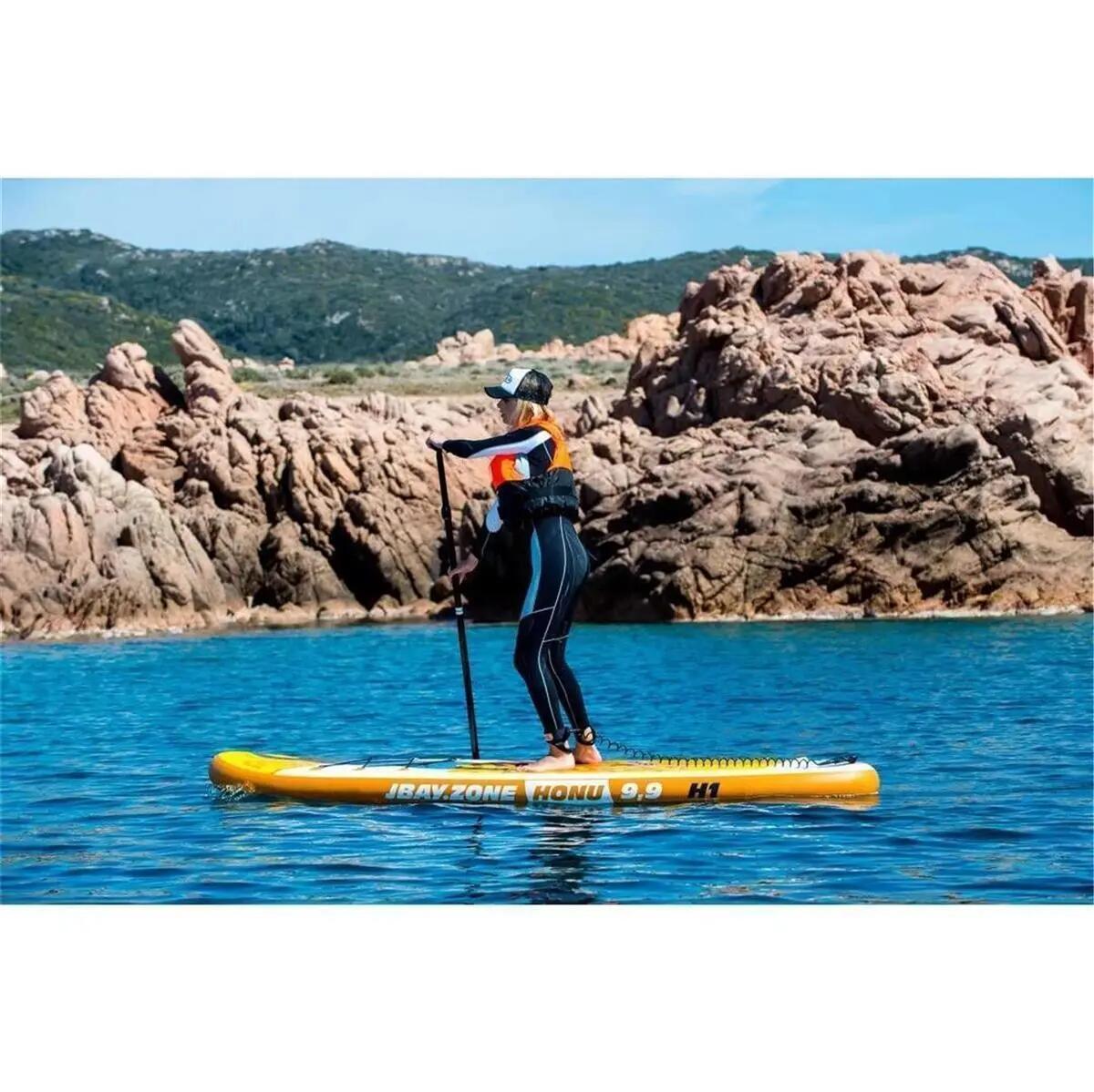 H1 Kame All Around SUP Board 297x76x15cm Komplettset, gelb 12/15