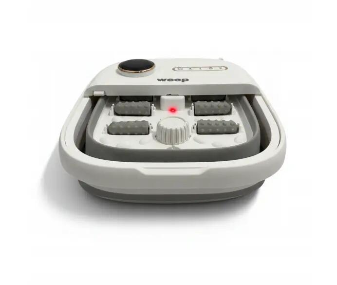 Weep T5 Pro Fußmassagegerät faltbar Fußsprudelbad Heizung Massagerollen 500W 10/14