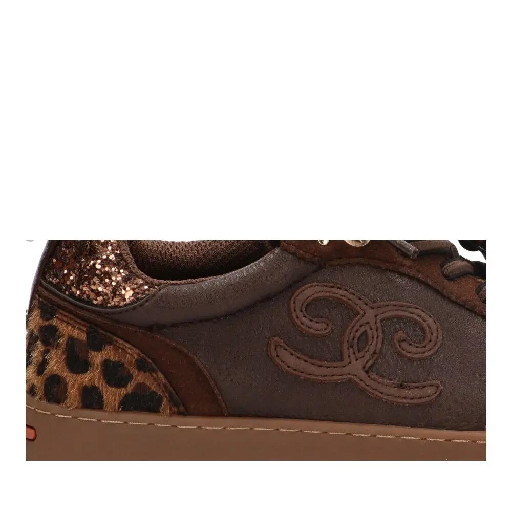 Deportivas Casual Mujer Suela Plana - Modelo 164152 Marron 6/6