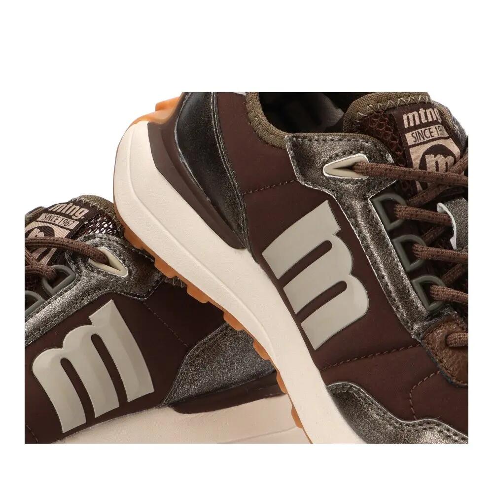 Deportivas Casual Mujer Suela Plana - Modelo 60030 Café 6/6