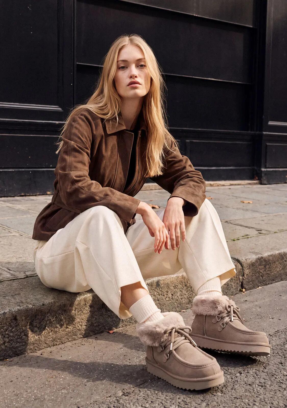 Botas Australianas D. Franklin Nordic Mid Fur 3/5