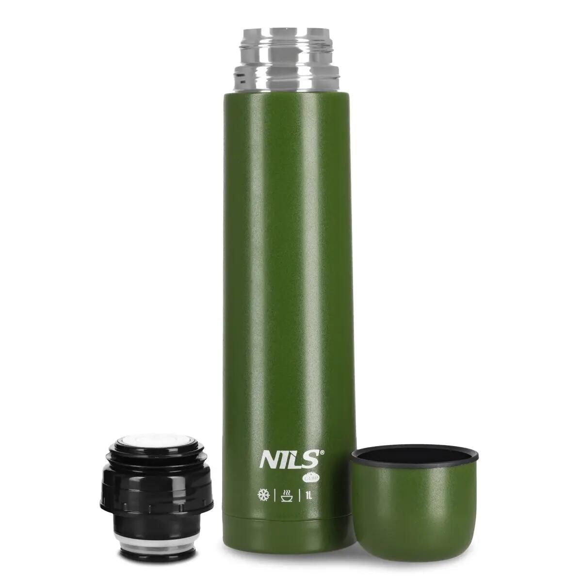Reistermos 1000 ml groen NC3804 NILS CAMP 8/9