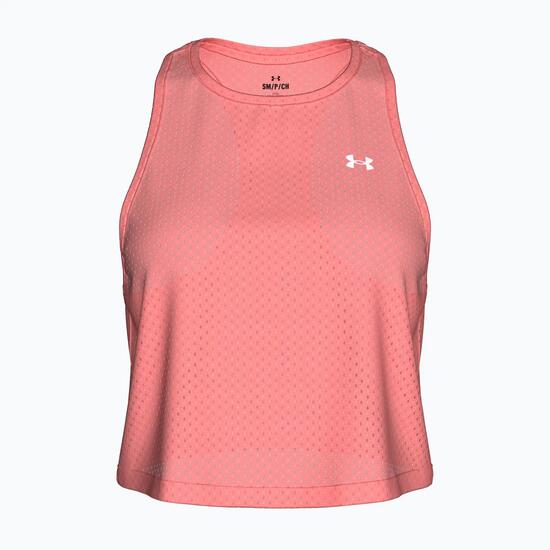 Débardeur court d'entraînement pour femme Under Armour Tech Sport Mesh posh