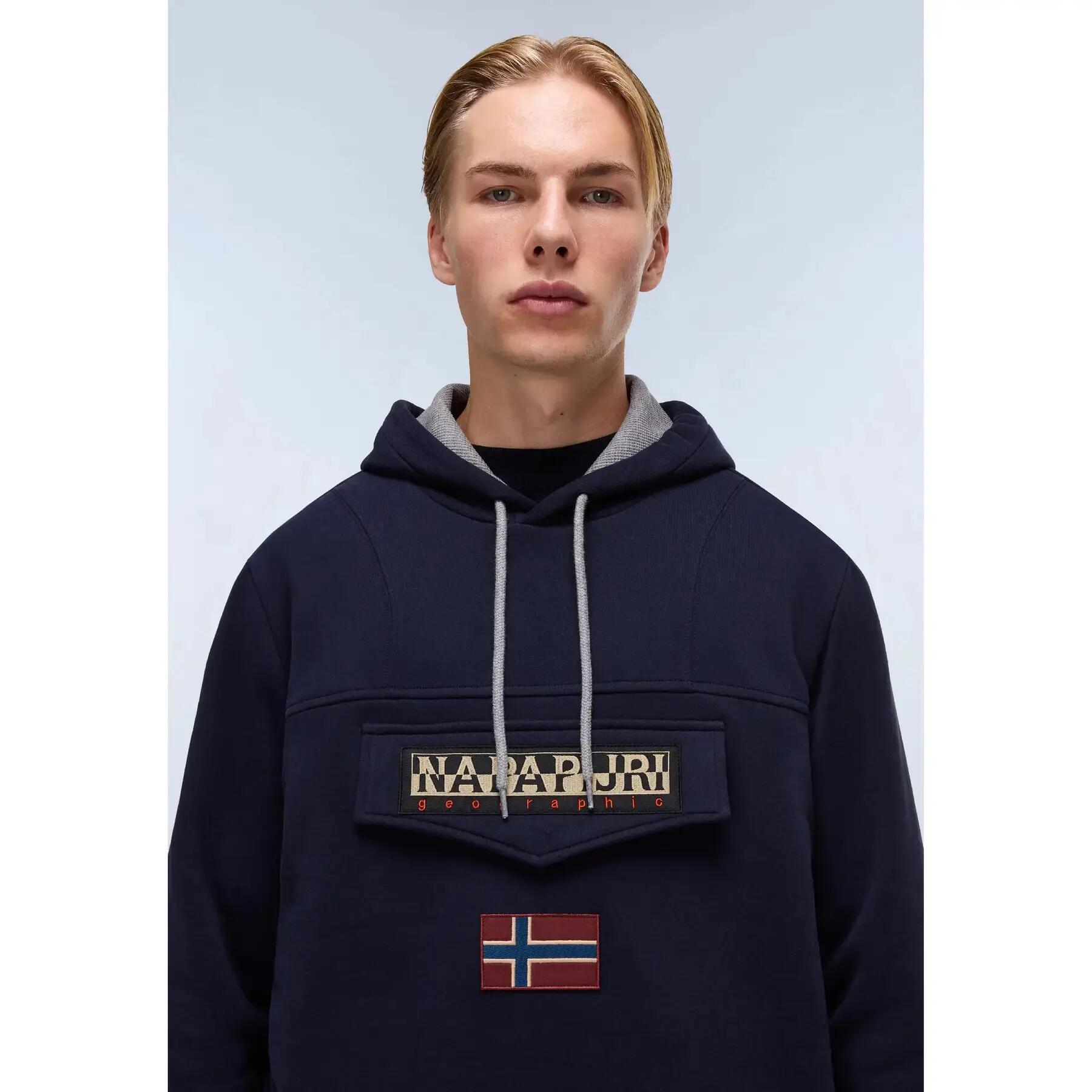 Bluza z kapturem Napapijri Burgee Winter 4 5/6