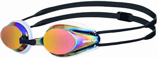 Lunettes de Natation Arena Tracks Mirror Blanc