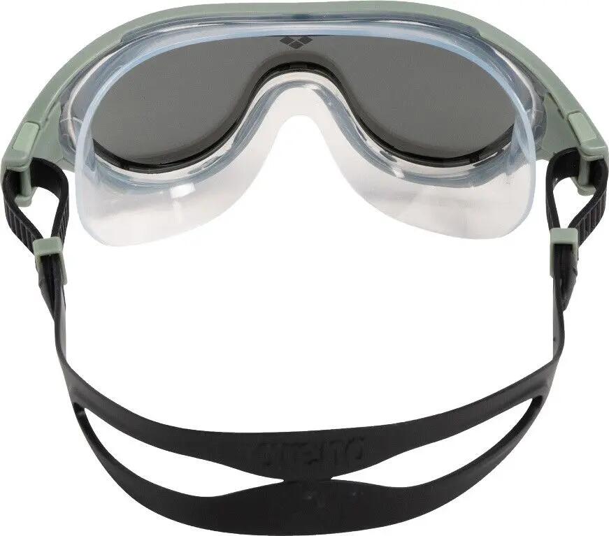 Arena The One Mask Mirror Schwimmbrille Schwarz Silber 3/7
