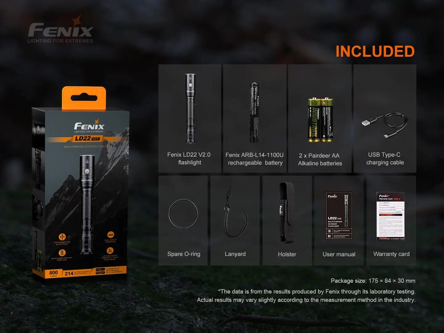 LED zaklamp Fenix Lumens 7/7