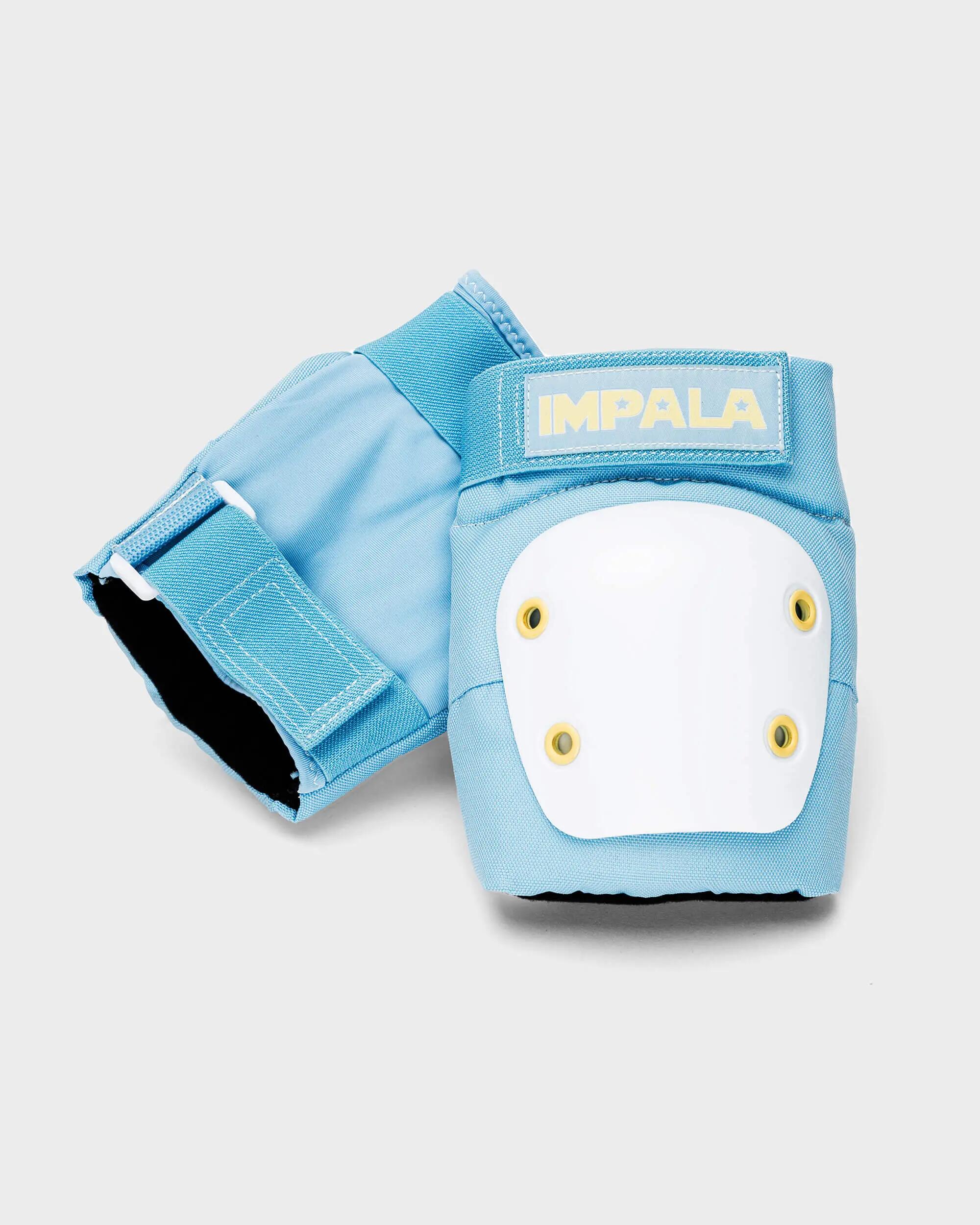 Mochila de proteção infantil Impala - Azul celeste/Amarelo 2/3