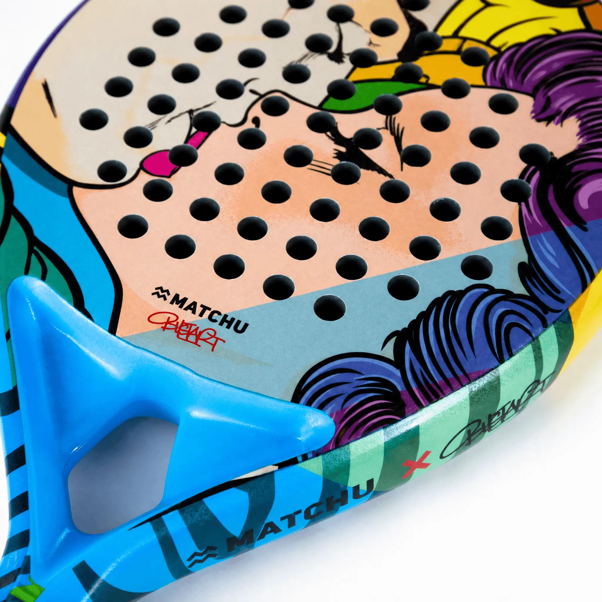 BustArt – 3K Carbon Padelschläger Druppel 7/7