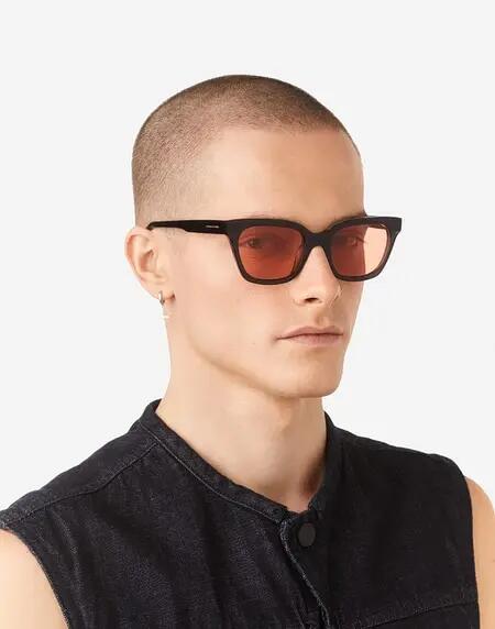 HAWKERS - Lunettes de soleil pour homme et femme OASIS - DARK GREY SANDSTONE 9/10