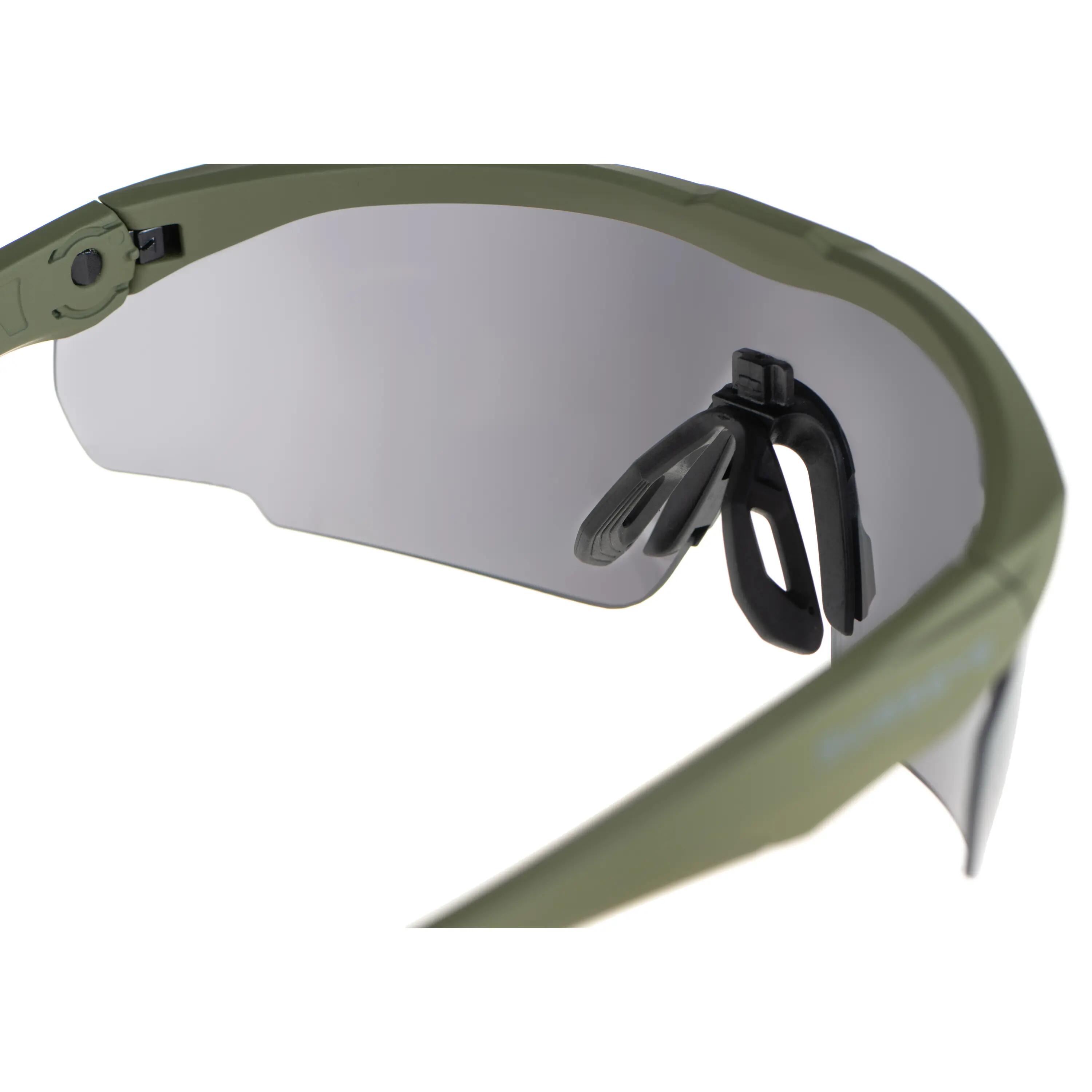 Lunettes de protection SwissEye Blackhawk Smoke 5/5