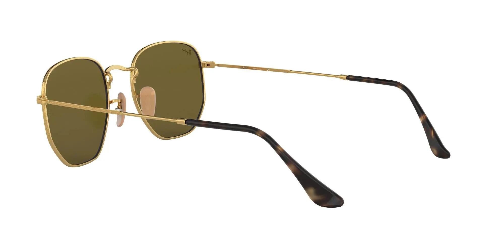 Lunettes de Soleil Ray-Ban HEXAGONAL METAL RB 3548N unisex Taille 51/21/145 5/6
