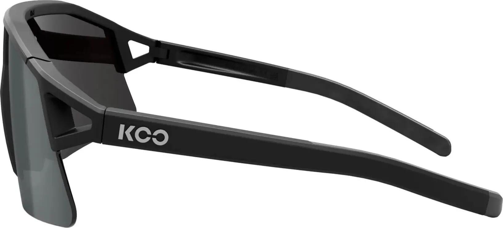 Occhiali sportivi Koo Hype - Nero Opaco 3/3