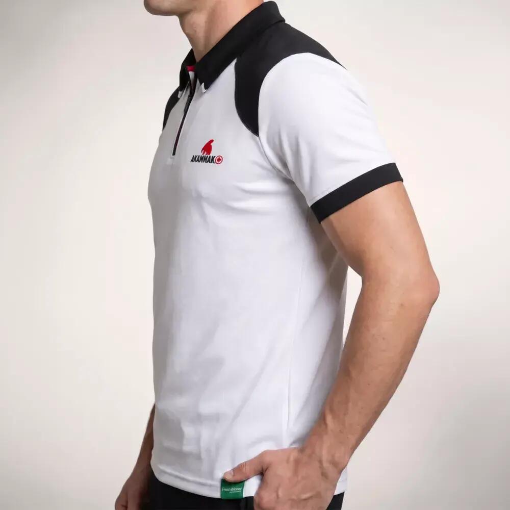 Polo de Randonnée homme Thermorégulant, anti UV LOPI SHADE Bicolore 4/4