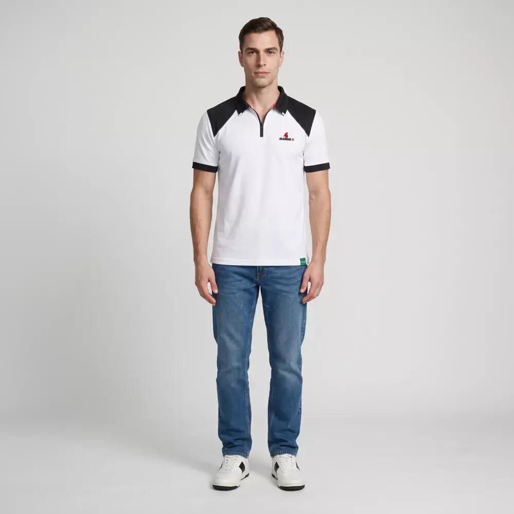 Polo de Randonnée homme Thermorégulant, anti UV LOPI SHADE Bicolore 3/4