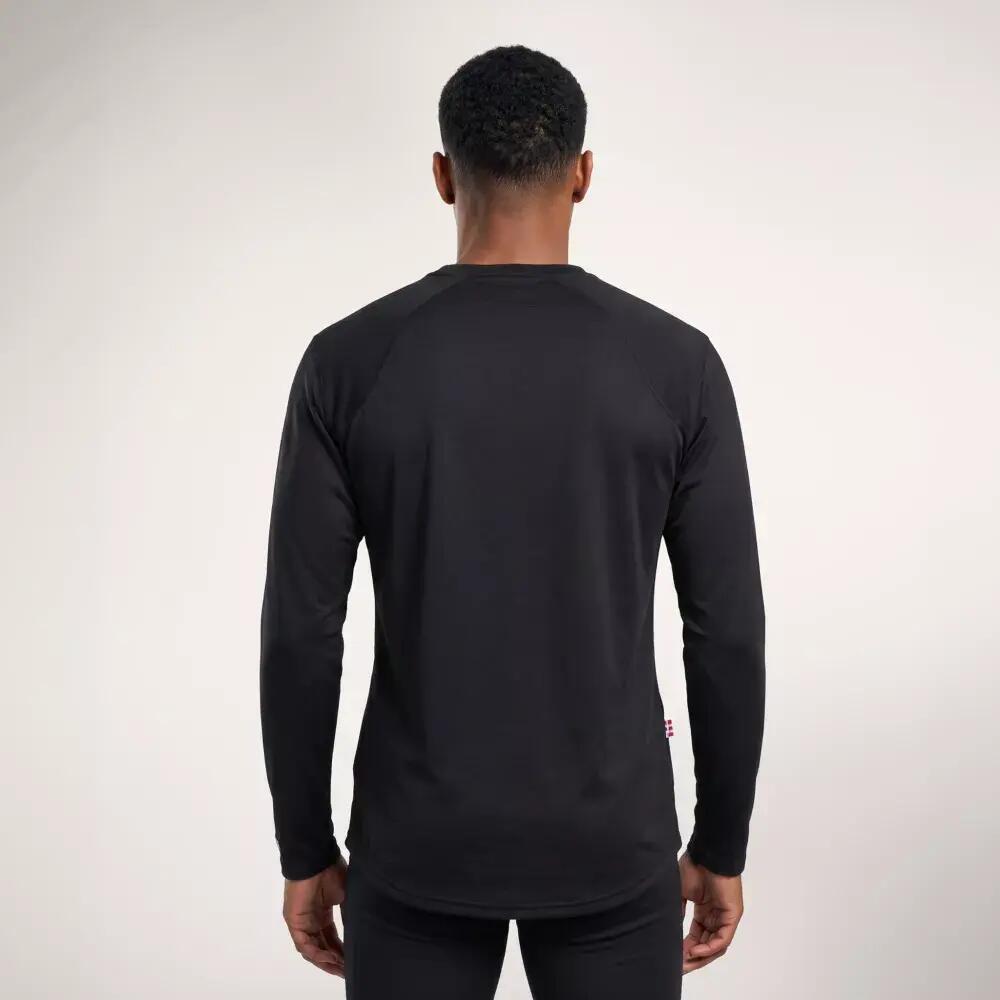 Première couche de Balade en forêt homme Thermique SIKA Noir 2/4