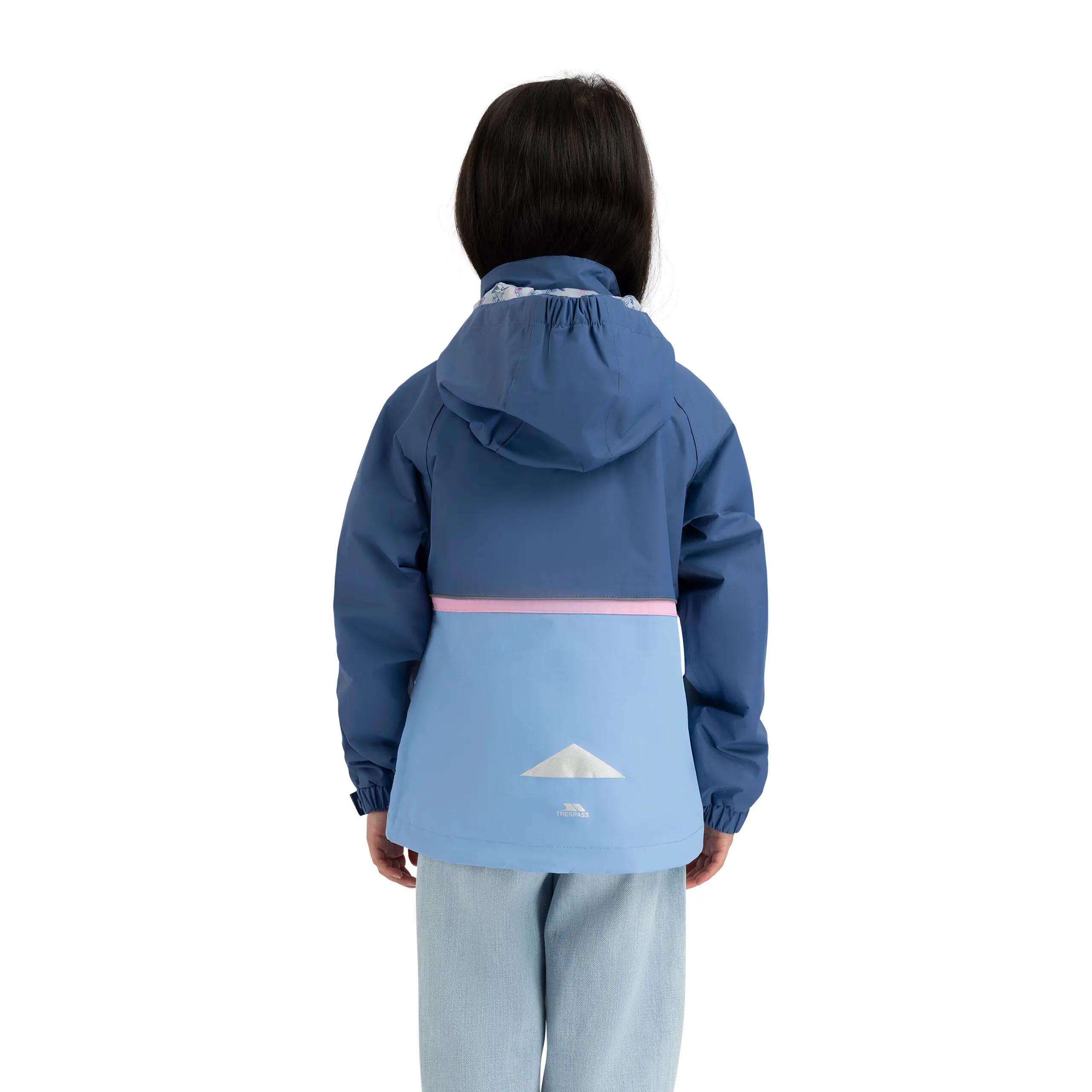 Trespass Allora - Jaqueta De Chuva Feminina Tp50 Bluetone 4/5