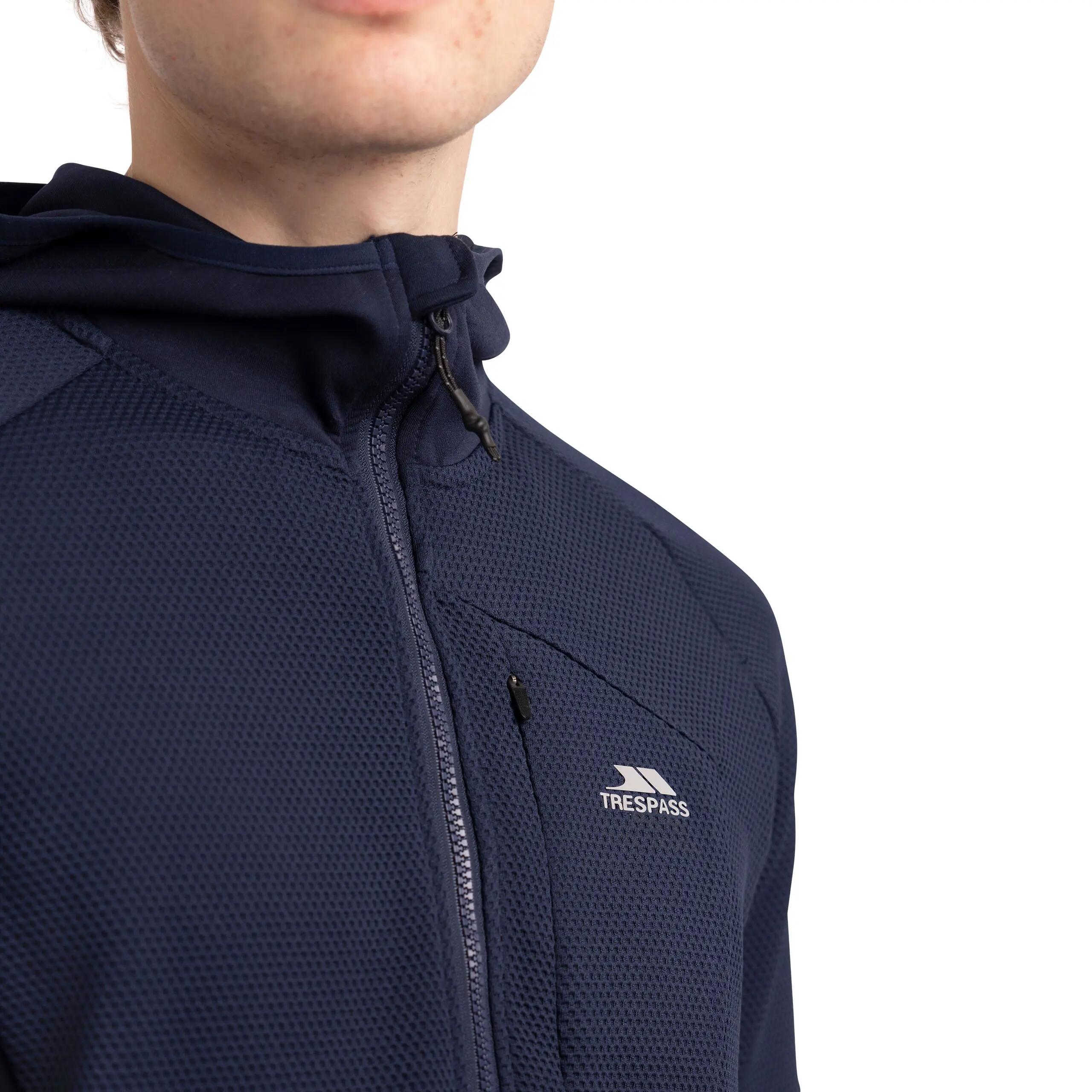 Sweat de sport homme Trespass Bani bleu S 5/5