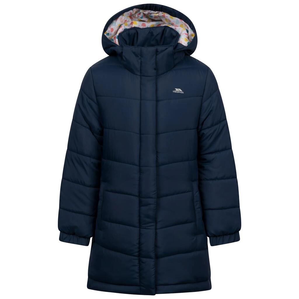 Girls Water-Resistant Wind-Resistant Quilted Jacket - Ellster