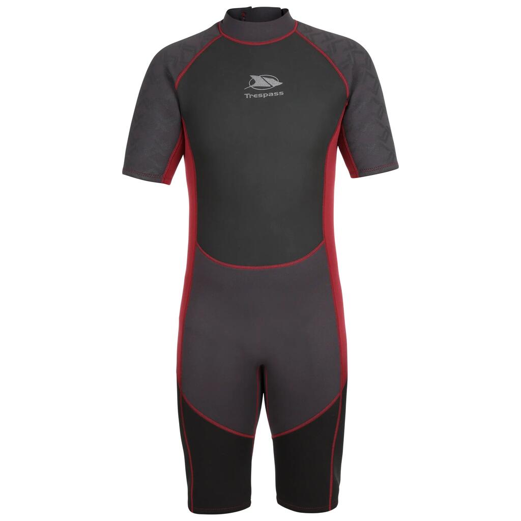 Mens Wetsuit Short 3mm Back Zipper Argon