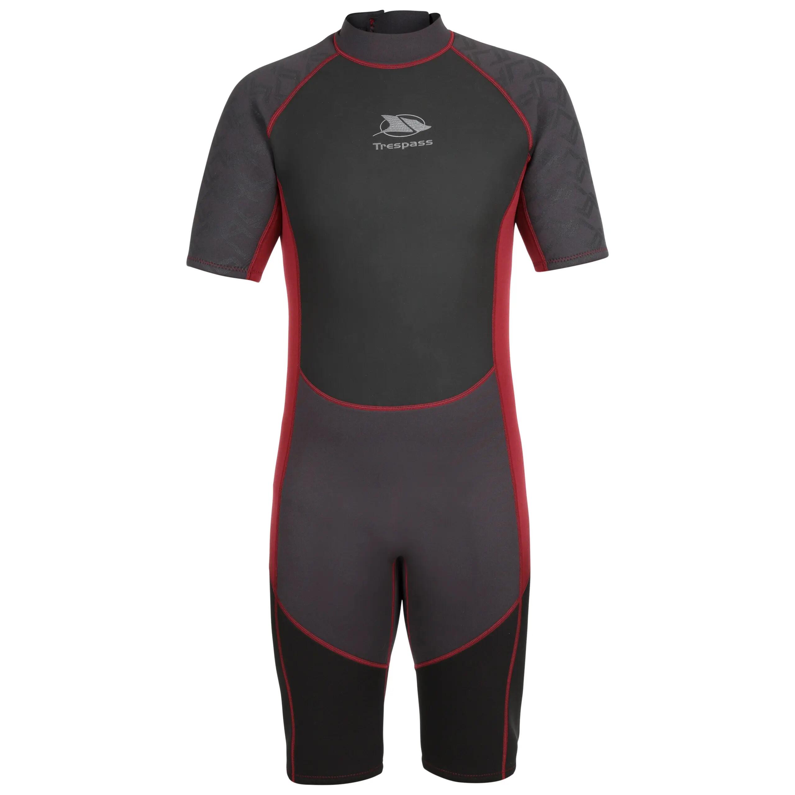 Trespass Argon - Heren 3 mm kort wetsuit zwart - S 1/2