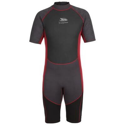 Trespass argon - heren shorty wetsuit 3 mm zwart