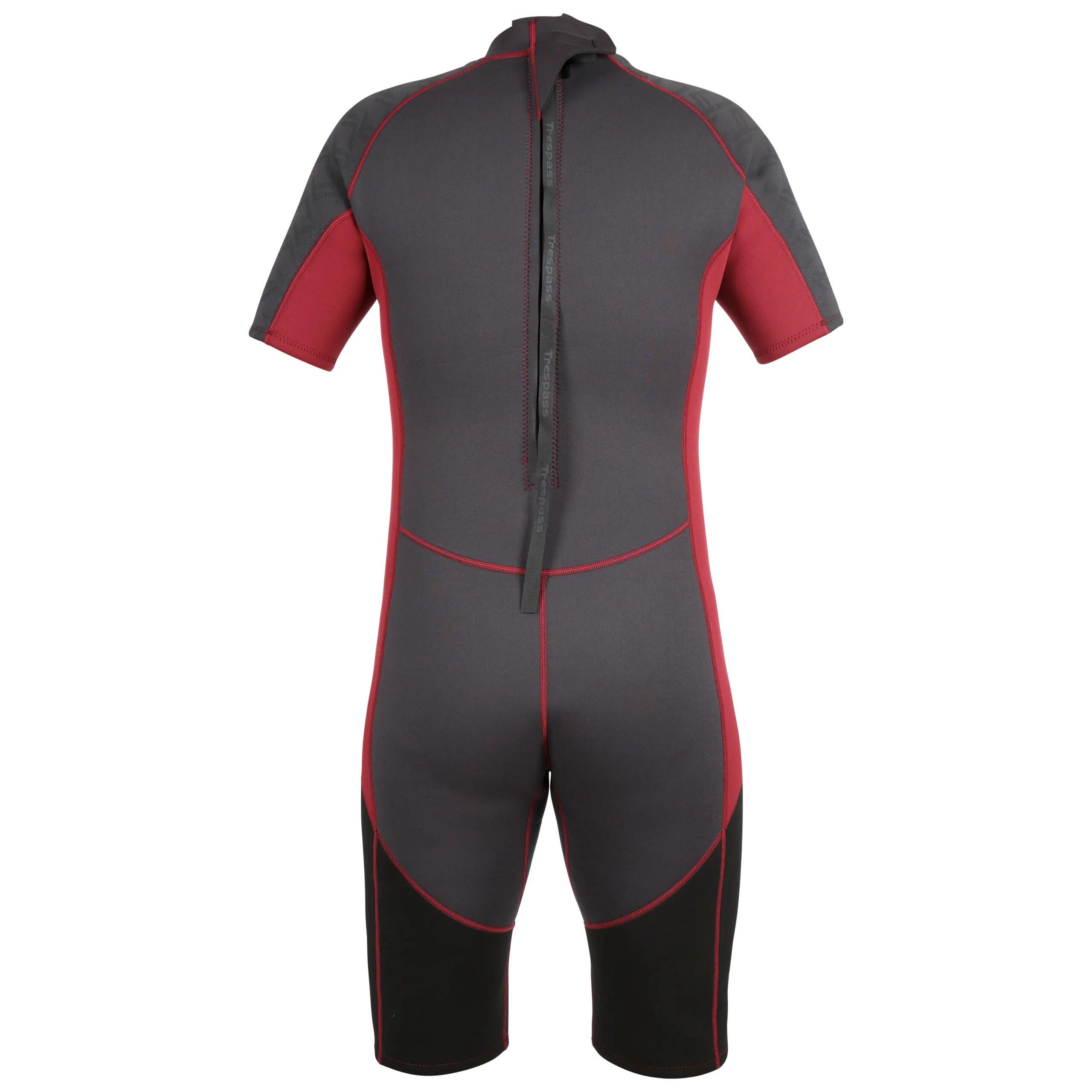 Trespass Argon - Heren 3 mm kort wetsuit zwart - S 2/2