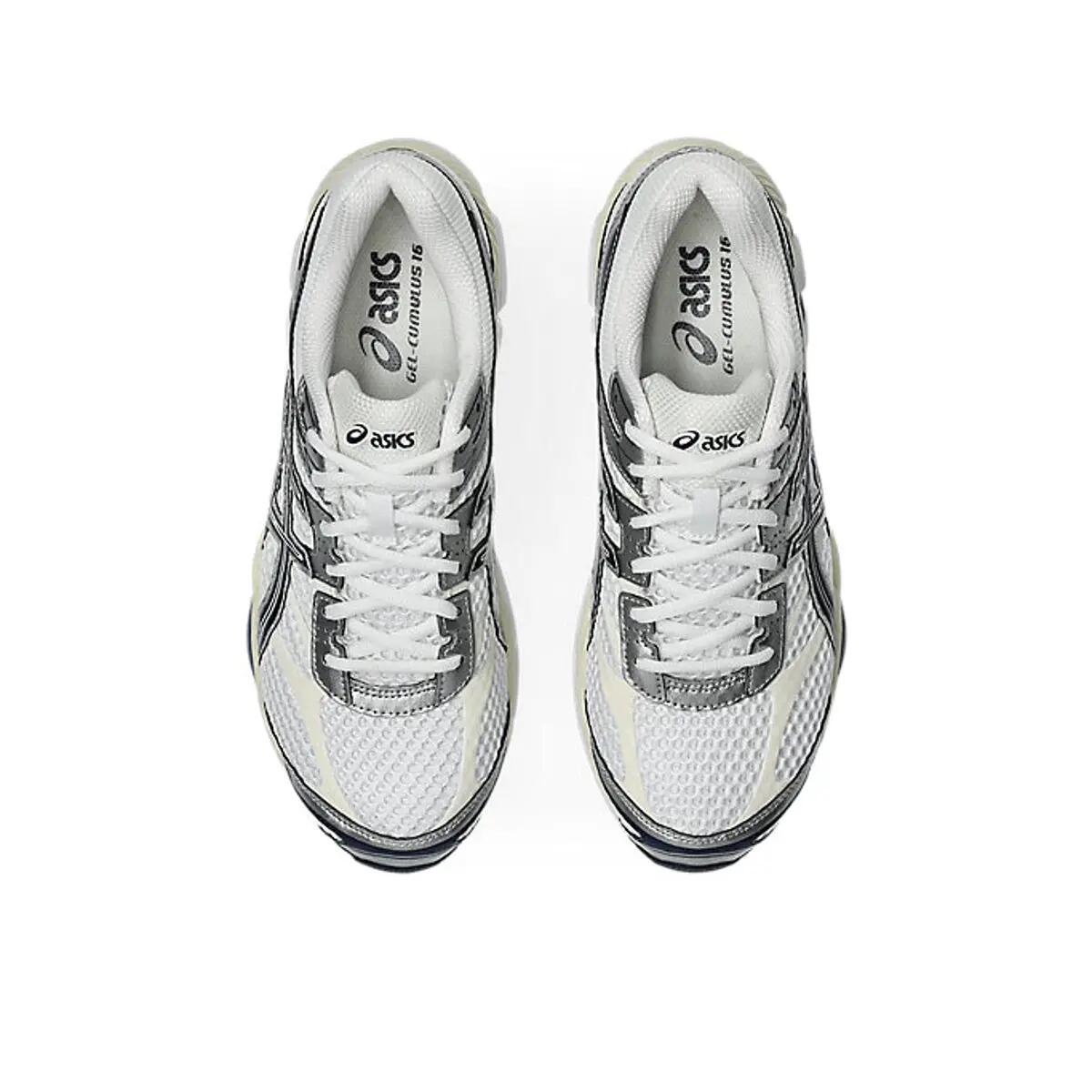 ASICS Gel-Cumulus 16 uomo - scarpa sport walking argento 4/5
