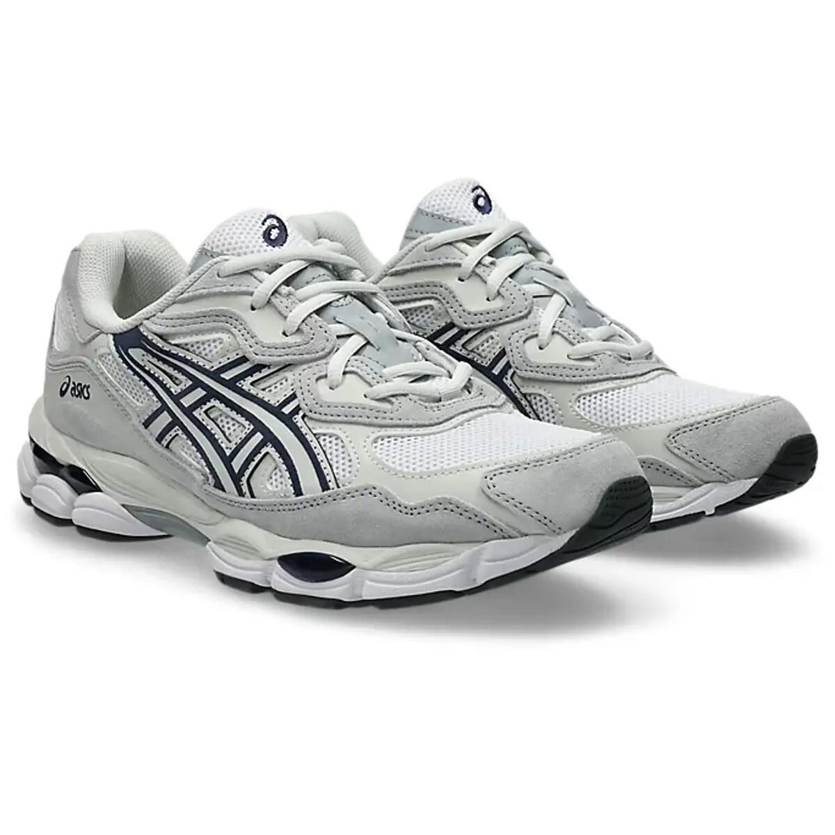 ASICS Gel-NYC White Midnight Navy Grey 3/5