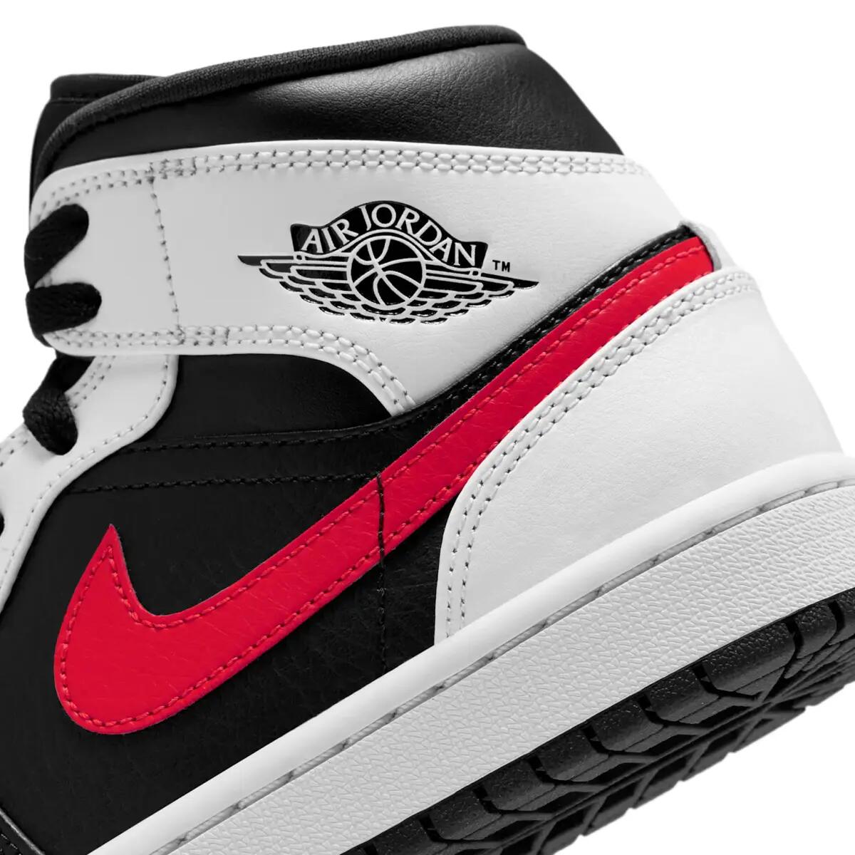 Chaussures  1 Mid Black Chile Red White 5/6