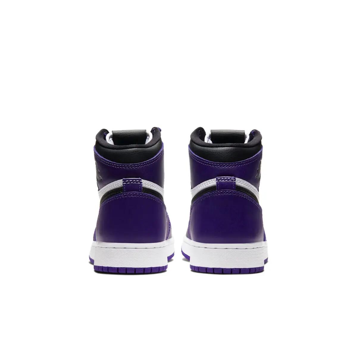 Schoenen  1 Retro High OG Court Purple White 5/6