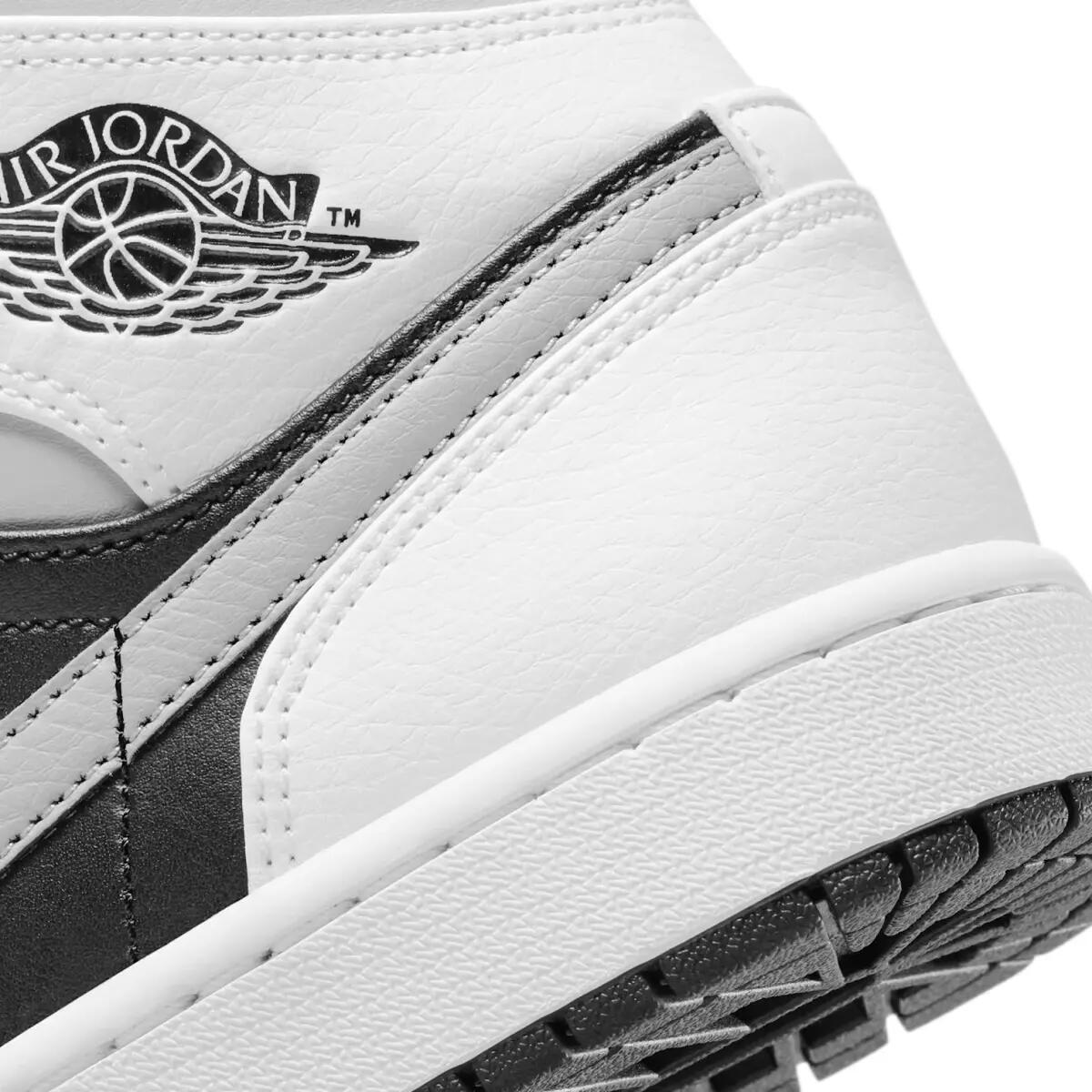 Jordan 1 Mid White Shadow 5/6