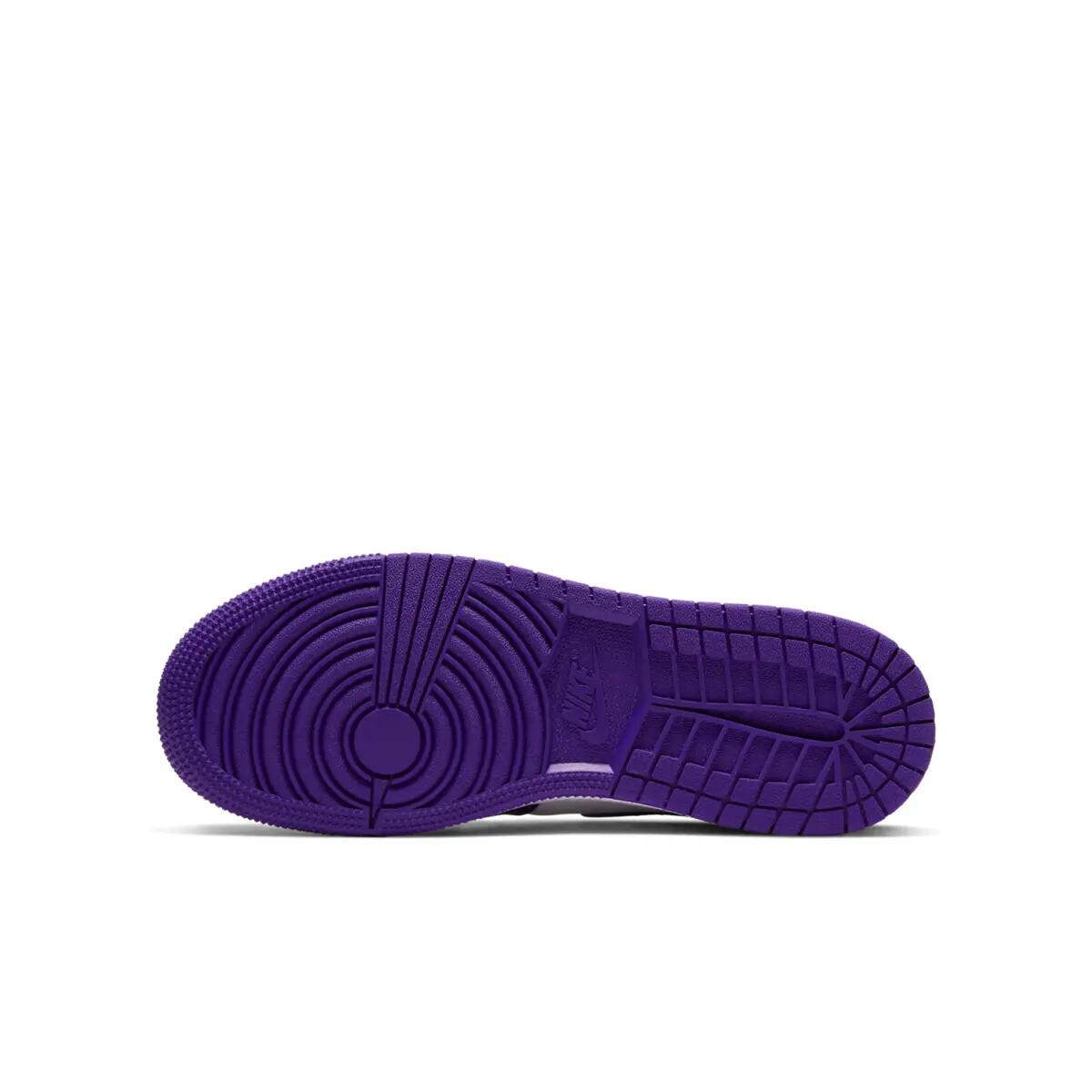 Schoenen  1 Retro High OG Court Purple White 4/6