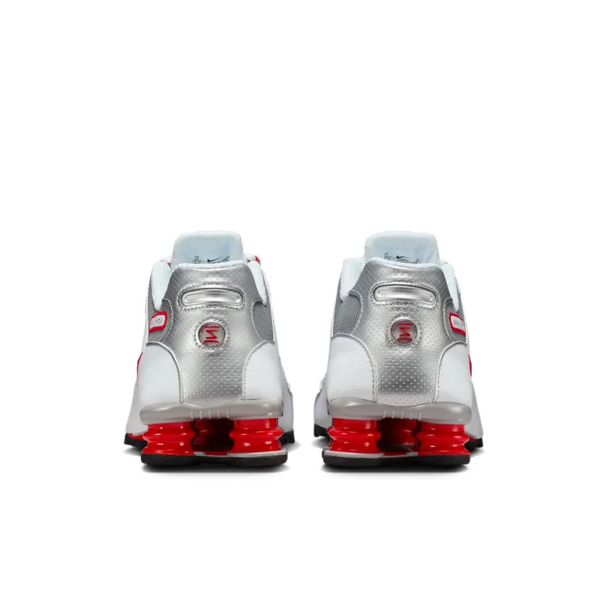 Nike Shox NZ White Sport Red 5/6