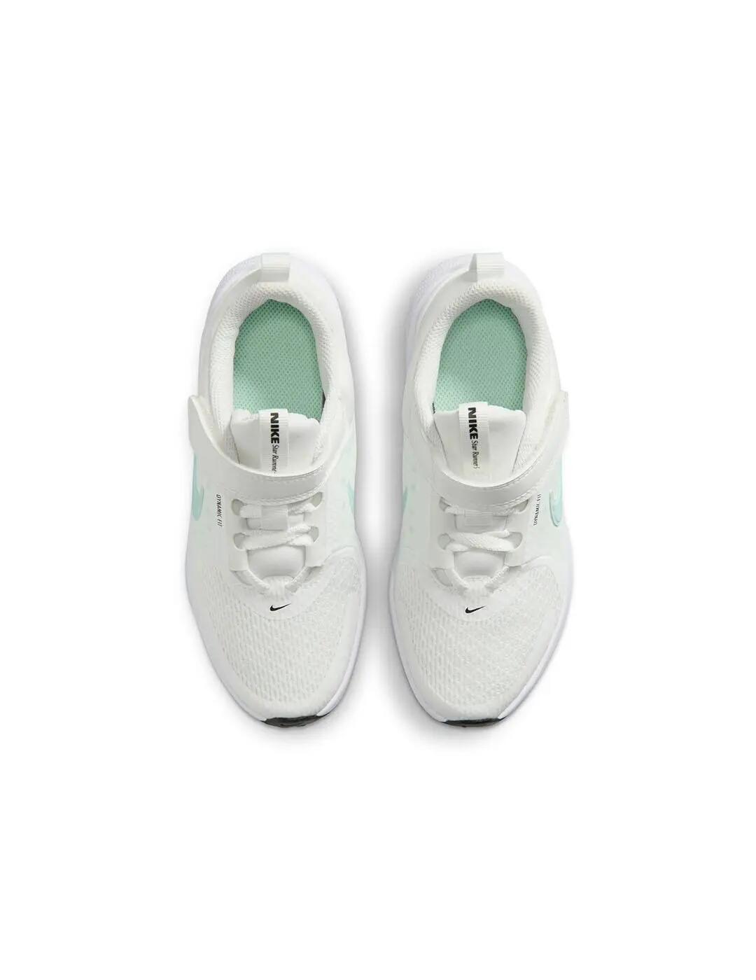 Tênis para Menina Nike Star runner Branco. 7/7