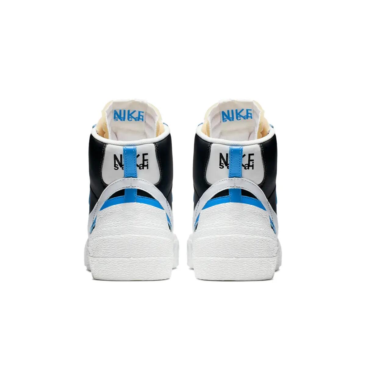 Chaussures  Sacai Blazer High White Black Legend Blue 6/6