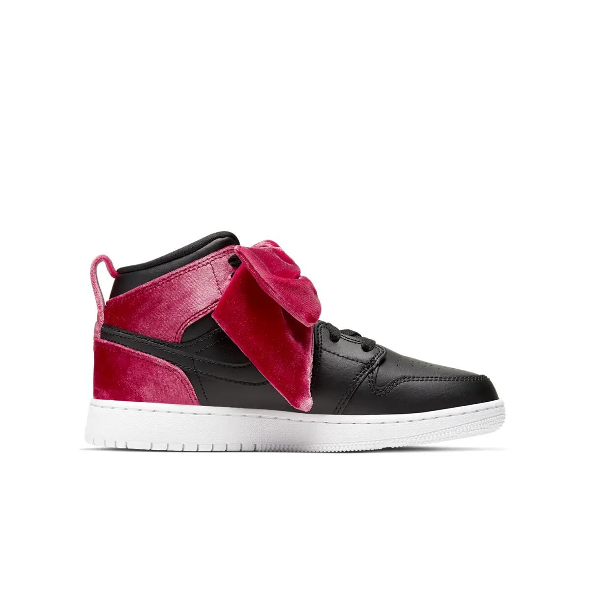 Chaussures  1 Mid Bow Black Noble Red 4/6