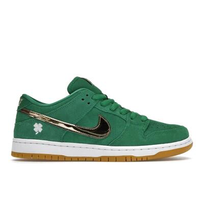 Scarpe - skate - unisex - sb dunk low pro - verde/oro metallico