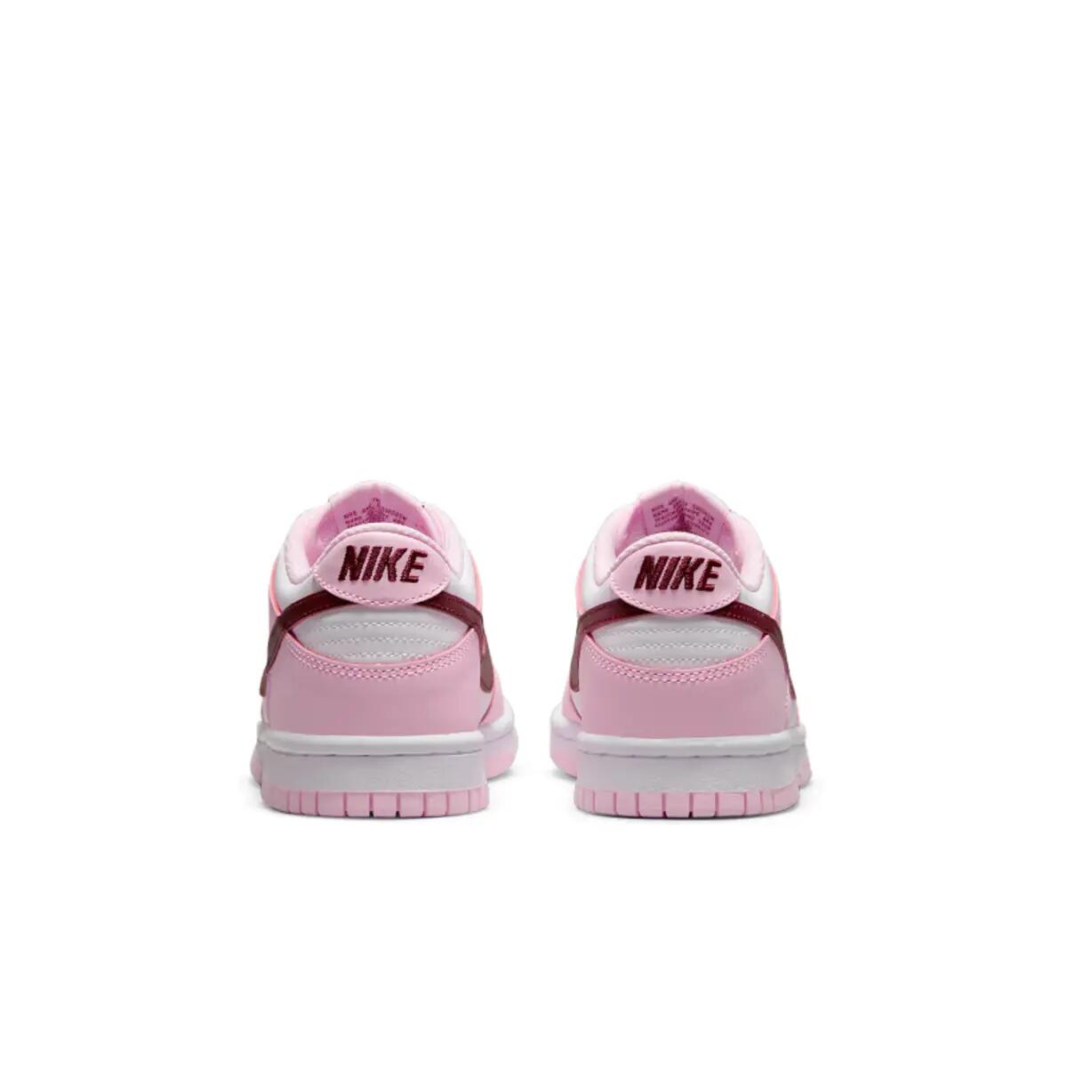 Dunk Low Pink Red White 4/6