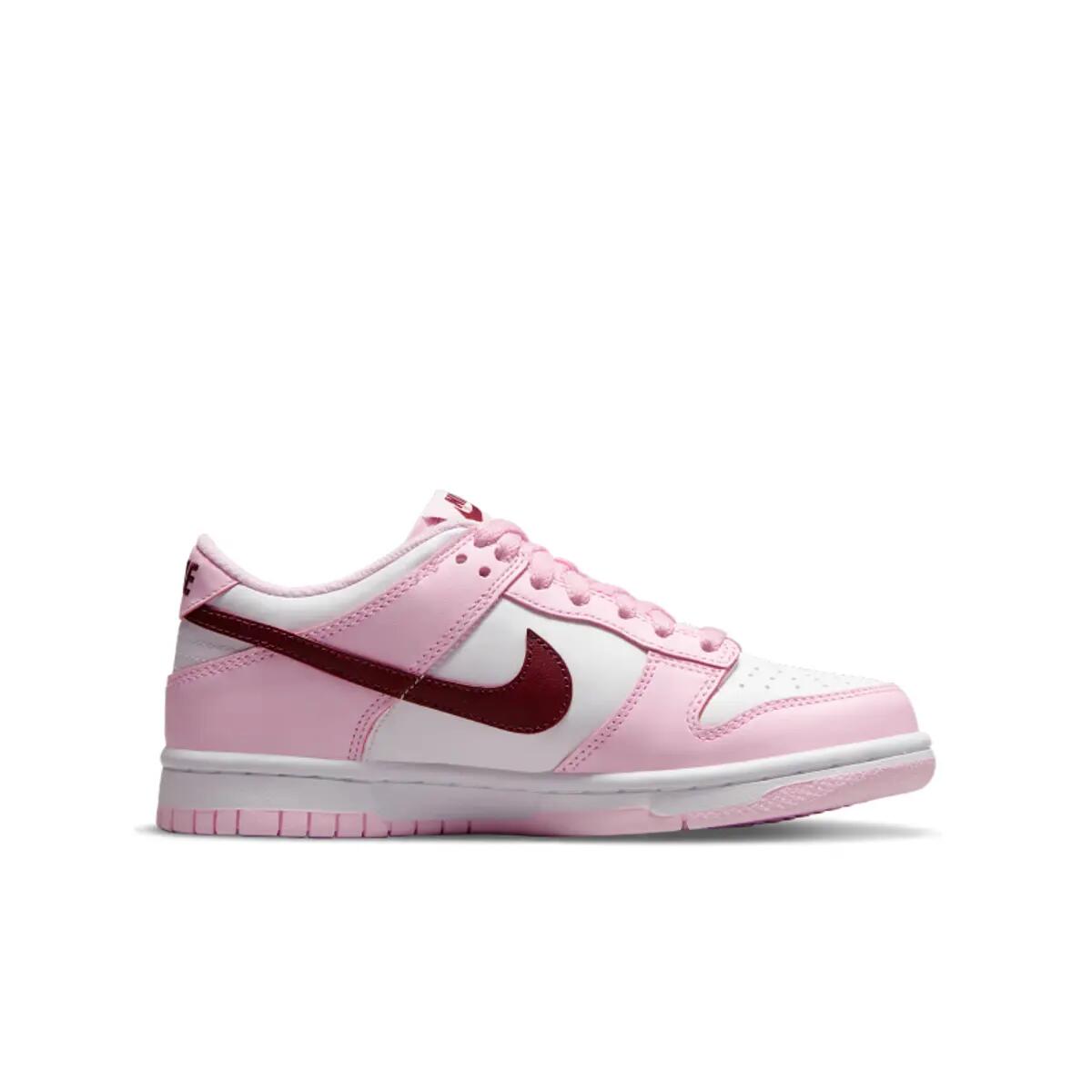 Dunk Low Pink Red White 3/6
