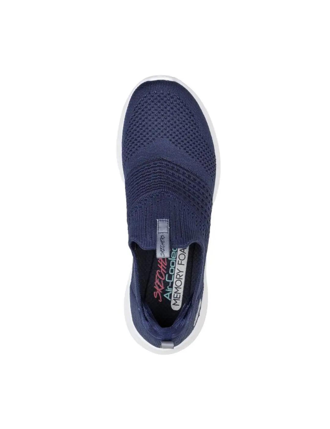 Chaussures Femmes Skechers Ultra Flex 30 Classy Charm bleu marine 4/4