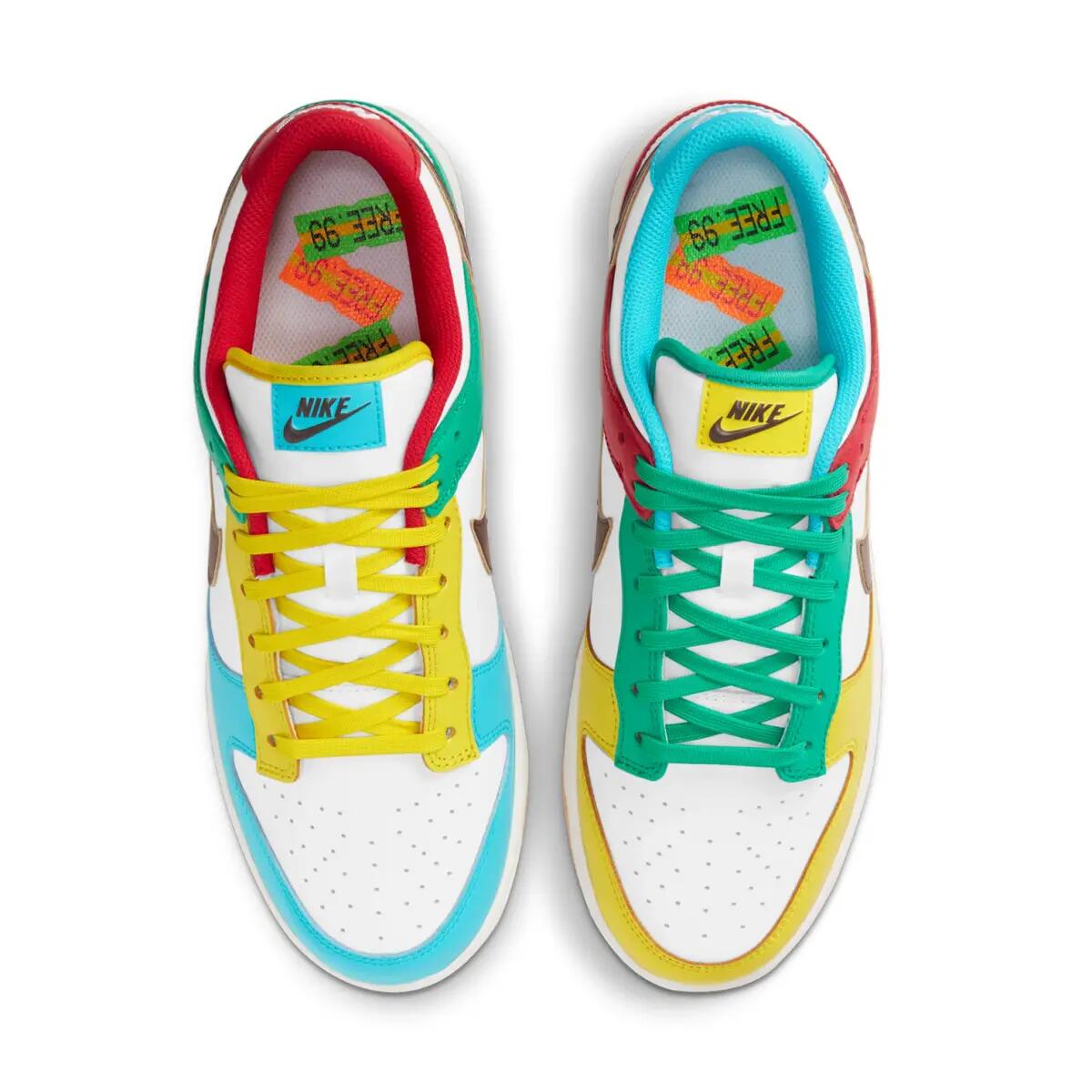 Chaussures  Dunk Low SE Free 99 Pack White 4/6
