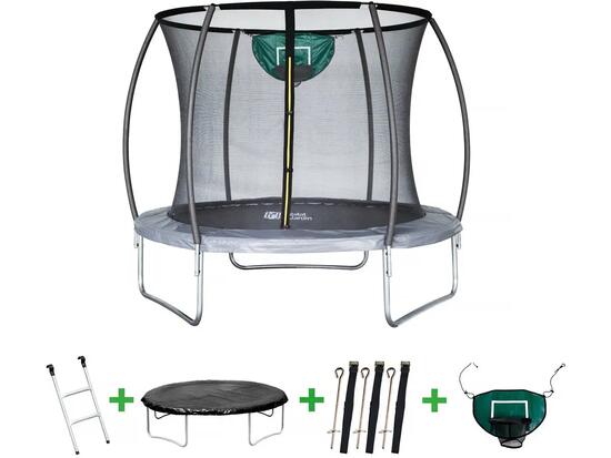 Trampoline prestige jumper 2,44 m et panier basket