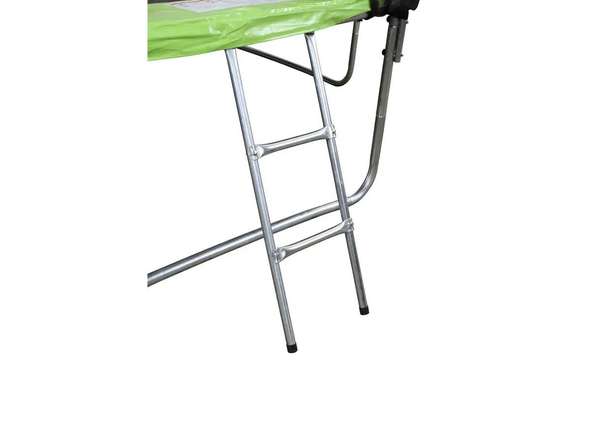 Trampolino tappeto elastico YOOPI - Ø 3.05 m - con rete + scala + telone + kit a 3/5