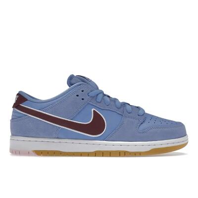Schoenen - skate - unisex - sb dunk low - valor blue/maroon