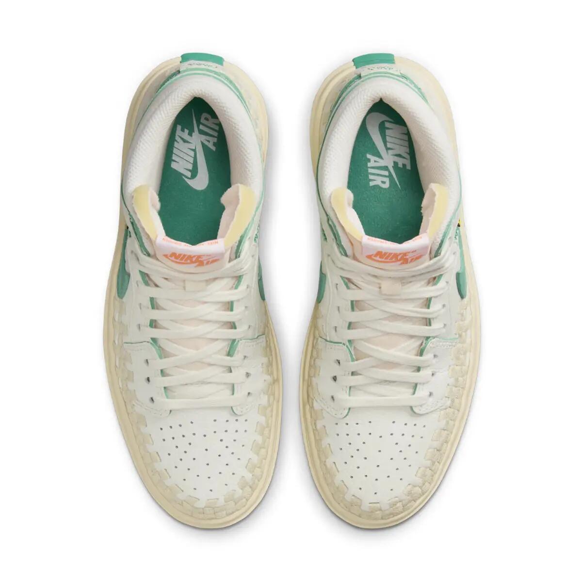 Chaussures Air Jordan 1 Elevate High Union Bephie's Beauty Supply Kinetic Green 4/6