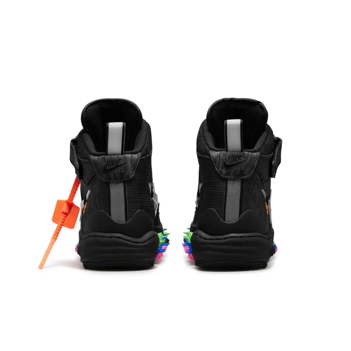 Schoenen  Air Force 1 Mid Off-White Clear Black 5/6
