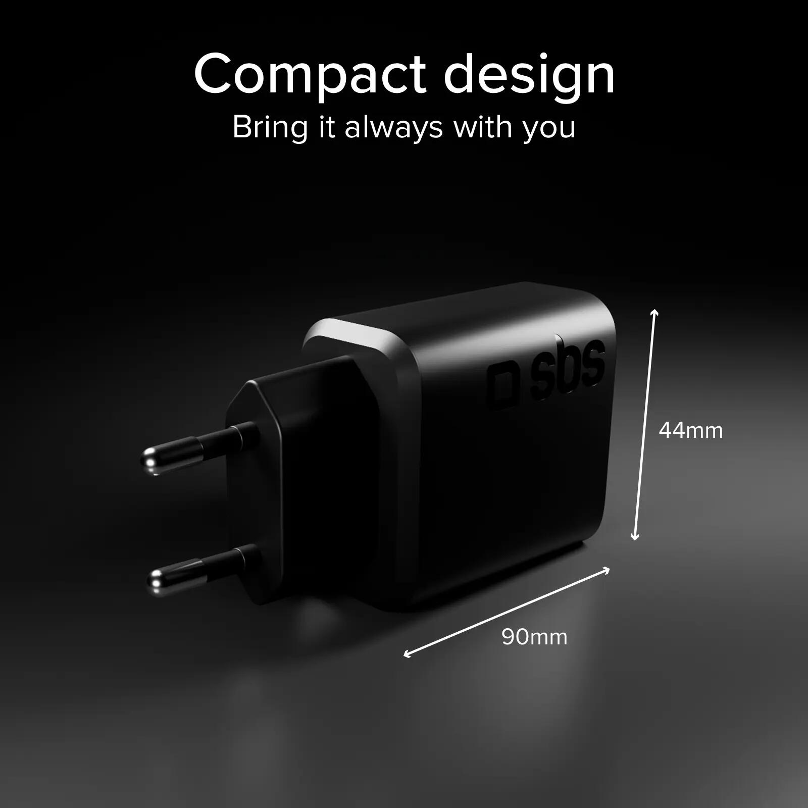 Kit ricarica 45W PD con cavo USB‑C 2m 7/7