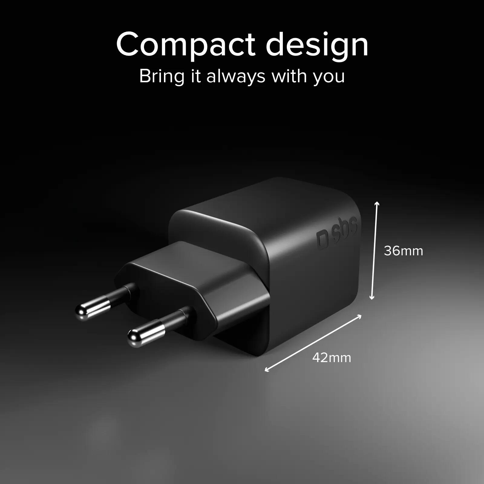 Kit charge 100W double USB‑C avec câble tressé 7/7