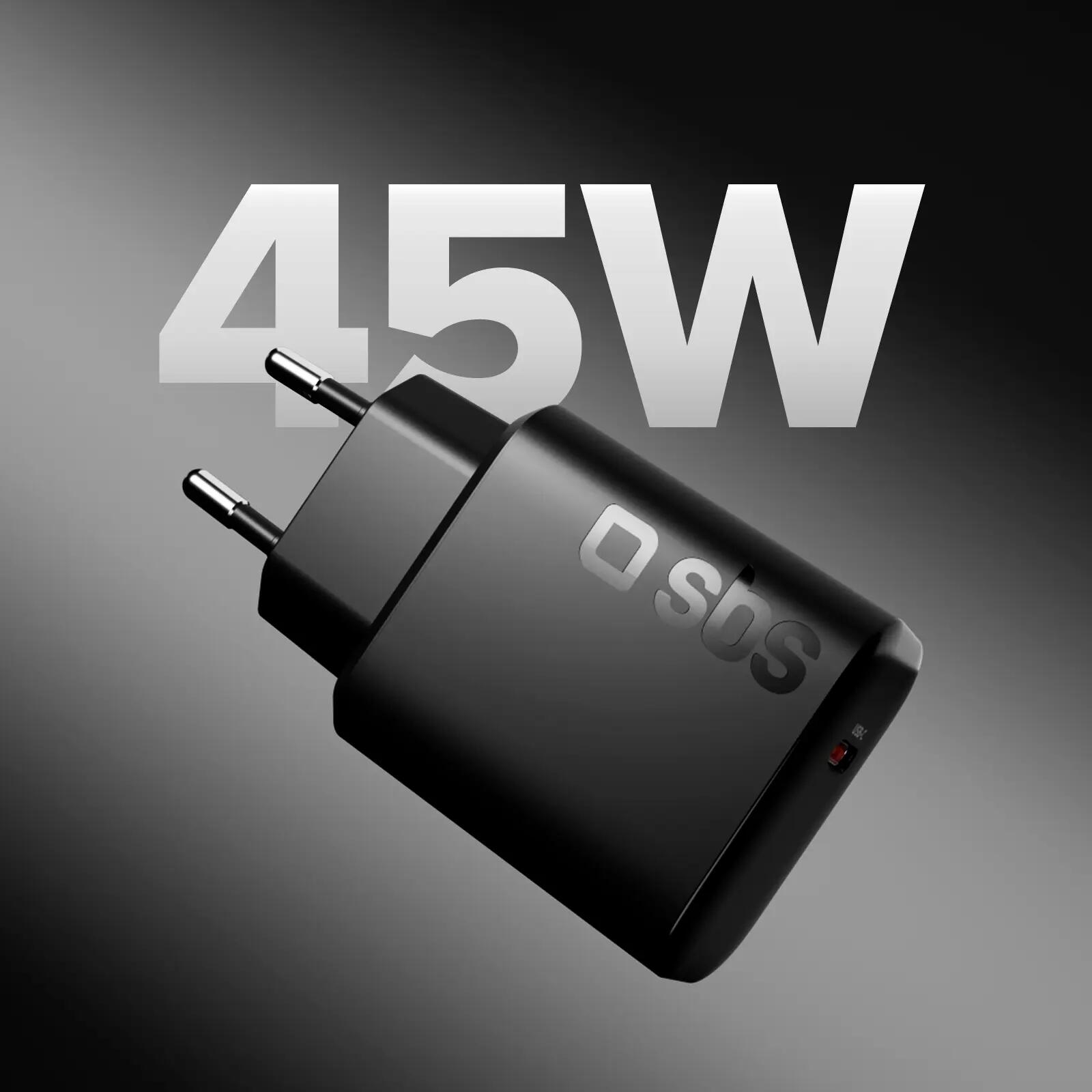 Kit ricarica 45W PD con cavo USB‑C 2m 2/7